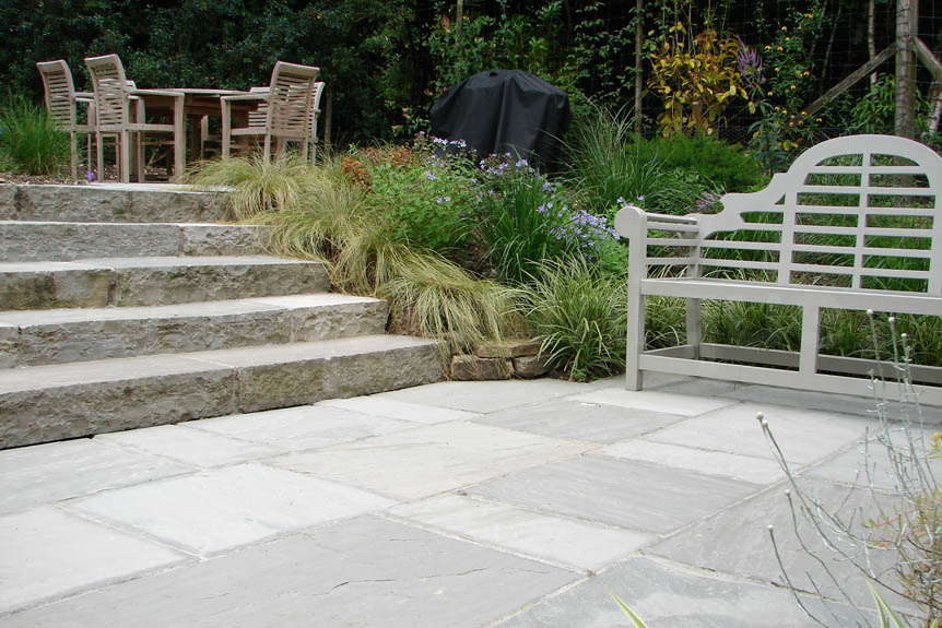 Sandstone Step Solid Grey