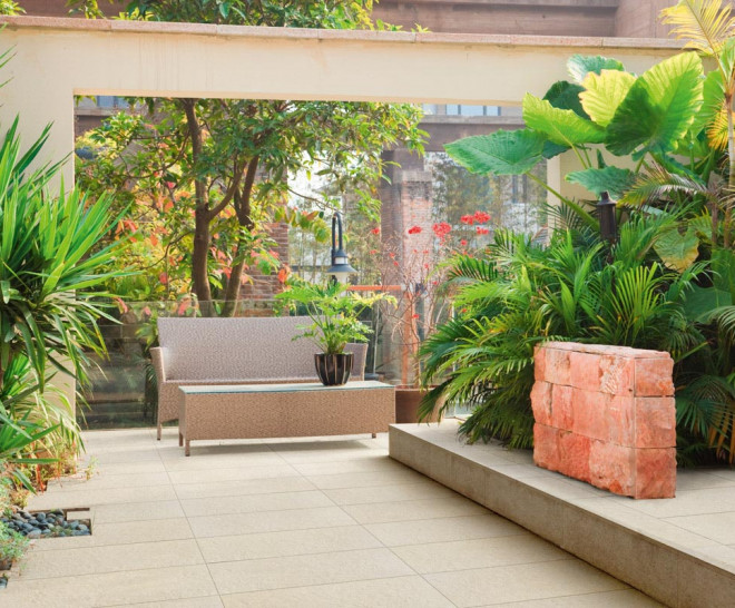 Porcelain Outdoor Paving Apavisa Concept Beige