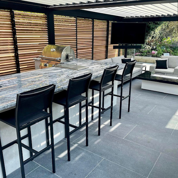 Porcelain Outdoor Paving  Colosseo Basalt Grau