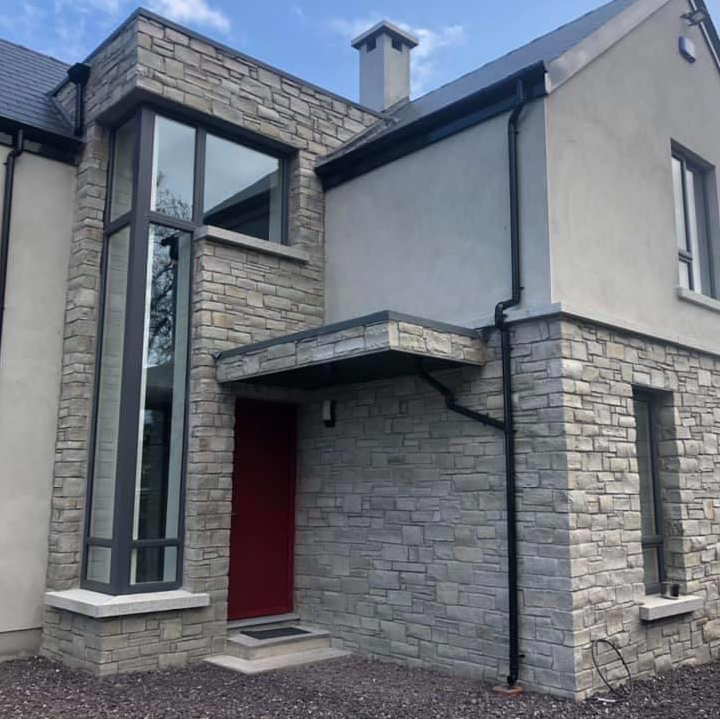Quartzite Wall Cladding Stoneer Silver Flat Piece