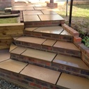 [435] Sandstone Outdoor Paving Raj Sawn & Sandblasted Opus
