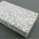 [133] Granite Cobbles Silver Grey Sawn & Flamed (100x100mm)