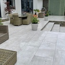 [307] Porcelain Outdoor Paving Atlas Concorde Boost White (1200x1200mm)