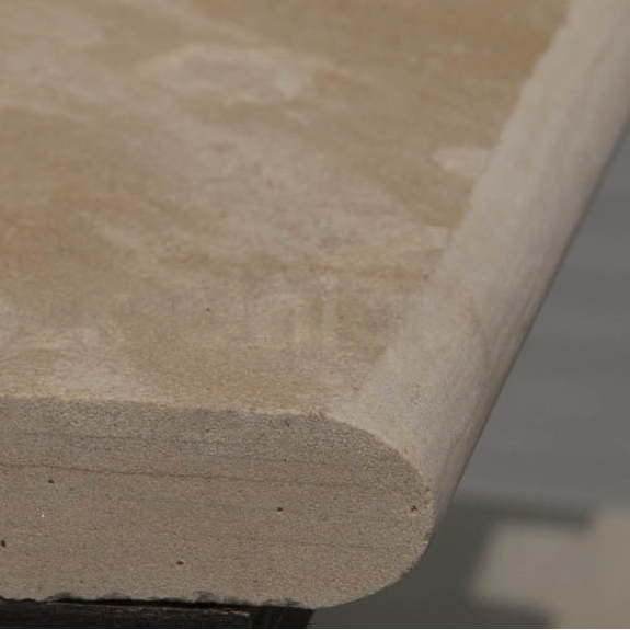 Sandstone Outdoor Paving Mint Bullnosed Calibrated
