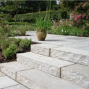 Sandstone Step Solid Grey