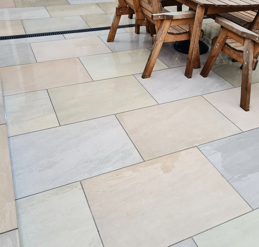 Porcelain Outdoor Paving Raj Riven