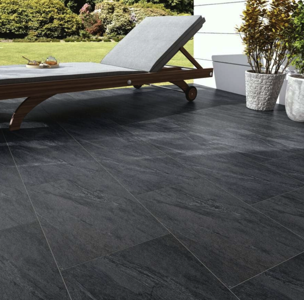 Porcelain Outdoor Paving Cosmic Black
