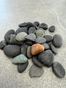 Basalt Aggregate Beach Pebbles Black Natural