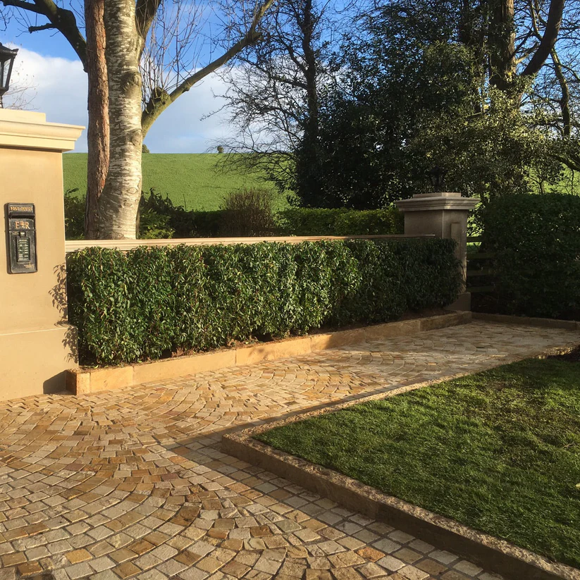 Mint Sandstone Edging Piece Hand Dressed