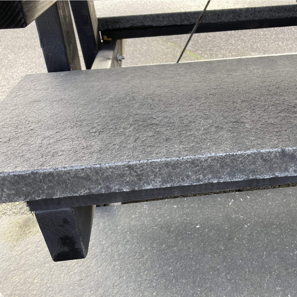 Basalt Coping Black Flamed