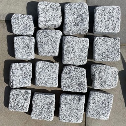 Granite Cobbles Silver Grey Cropped & Tumbled