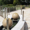 Granite Sphere Yellow