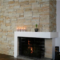 [341] Quartzite Wall Cladding Stoneer Gold Corner Piece