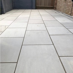 [407] Sandstone Outdoor Paving Grey Sawn & Sandblasted