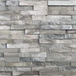 [449] Sandstone Stacked Stone Wall Cladding Grey