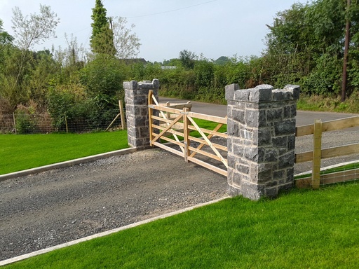 [558] Limestone Wall Cladding Stoneer Blue Corner Piece