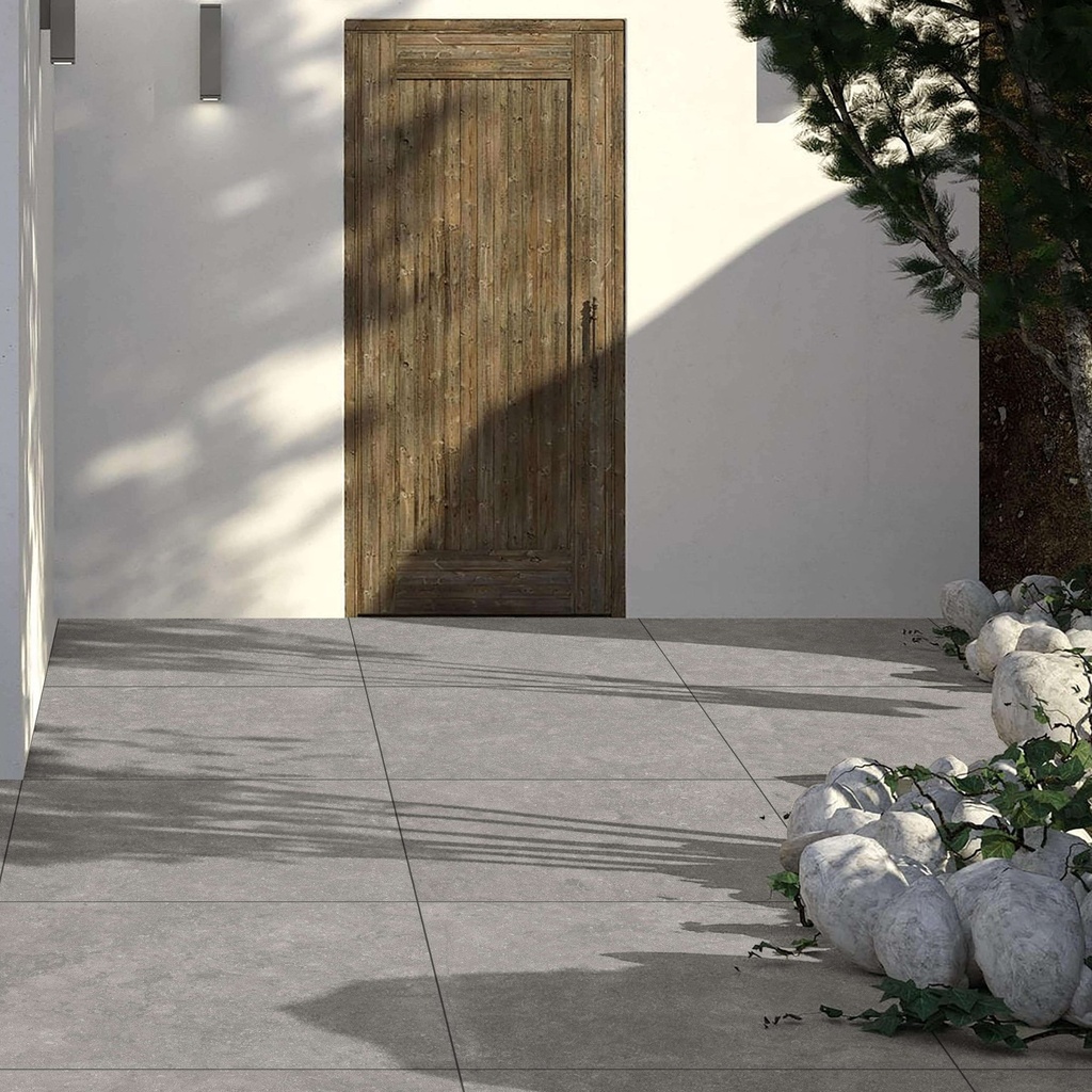 Porcelain Outdoor Paving Fossil Grey