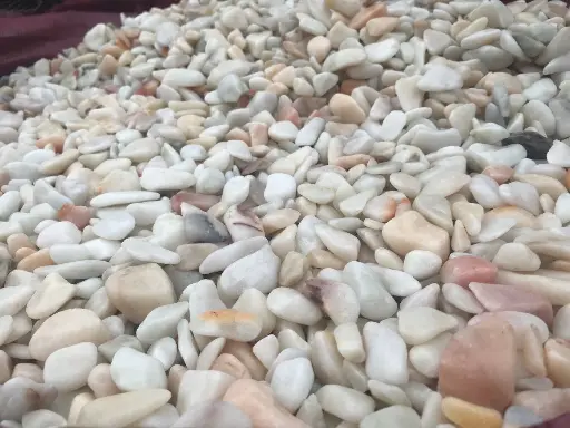[993] Marble Aggregate Flamingo Tumbled